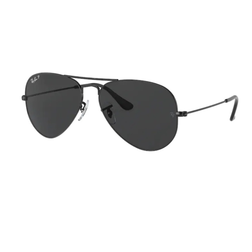 RAY BAN AVIATOR TOTAL BLACK 62mm XL Ottica New Eyes